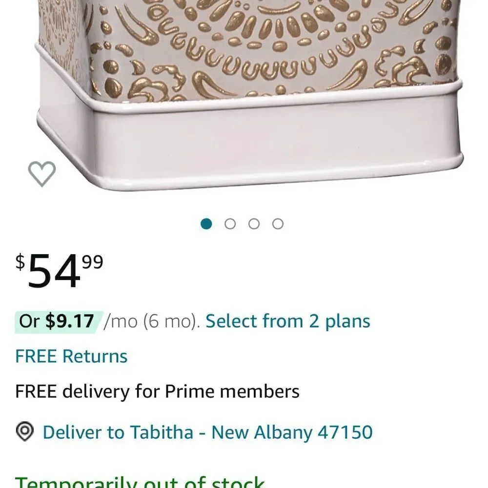 NEW Popular Bath Tissue Box Cascade Collection Kleenex Cover Resin